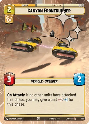 Canyon Frontrunner — Hyperspace Foil