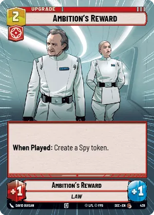 Ambition's Reward — Hyperspace