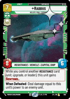 Raddus — Standard Foil