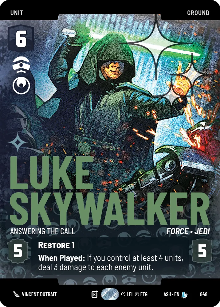 Luke Skywalker — Foil Prestige