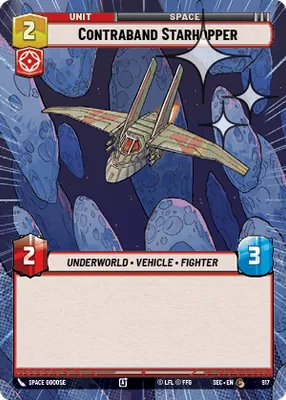 Contraband Starhopper — Hyperspace Foil