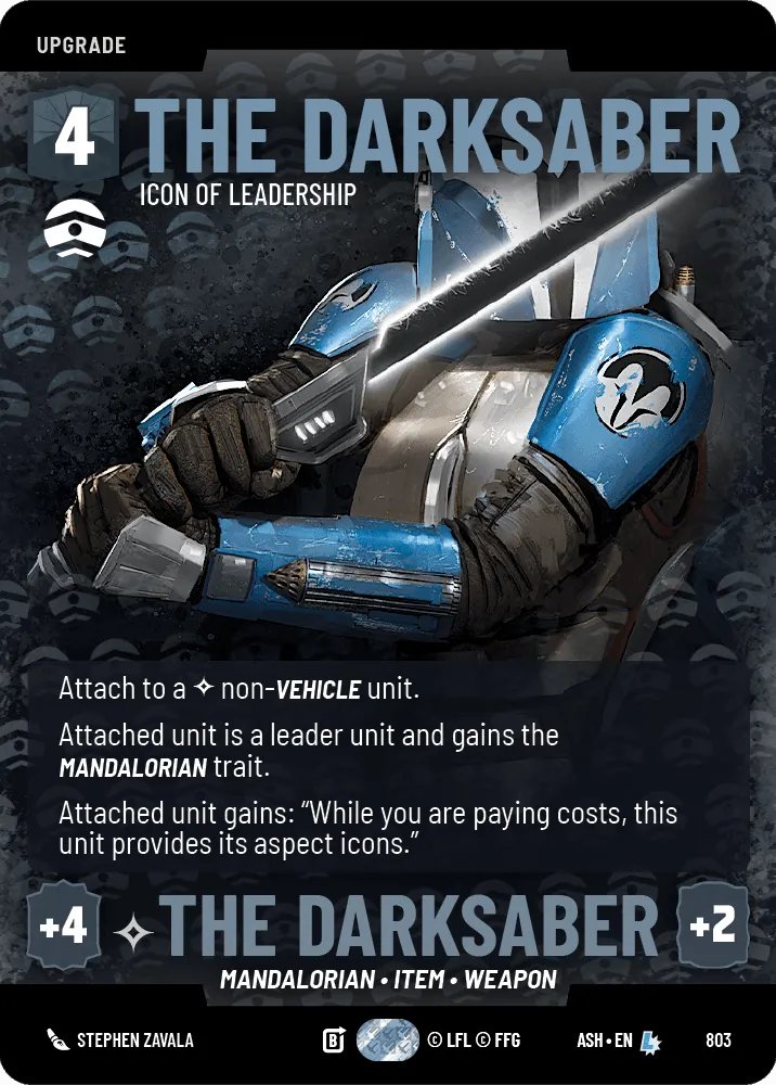 The Darksaber — Standard Prestige