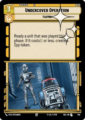 Undercover Operation — Standard Foil