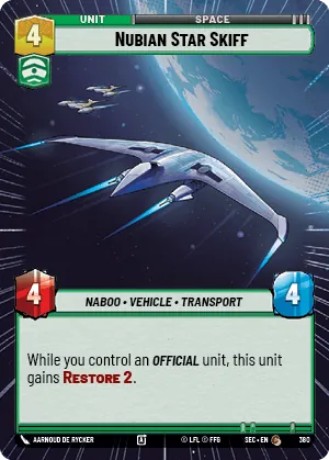 Nubian Star Skiff — Hyperspace