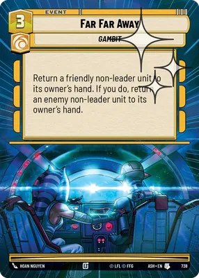 Far Far Away — Hyperspace Foil