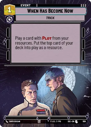 When Has Become Now — Hyperspace