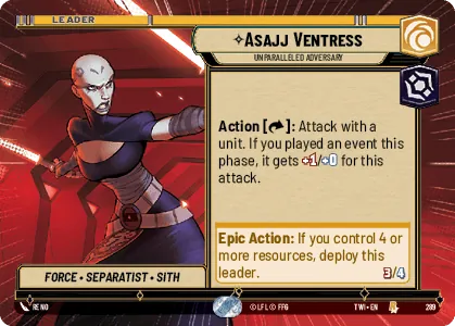 Asajj Ventress — Hyperspace