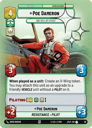 Poe Dameron — Weekly Play Foil