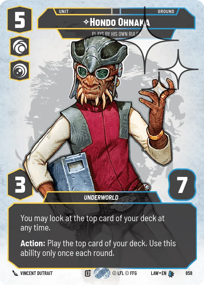 Hondo Ohnaka — Foil Prestige