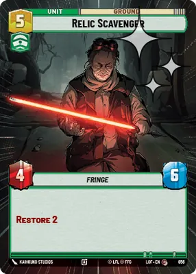 Relic Scavenger — Hyperspace Foil