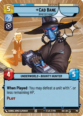 Cad Bane — Hyperspace Foil