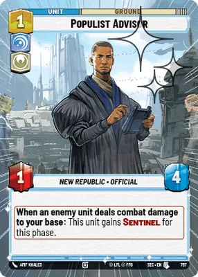 Populist Advisor — Hyperspace Foil