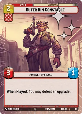 Outer Rim Constable — Hyperspace Foil