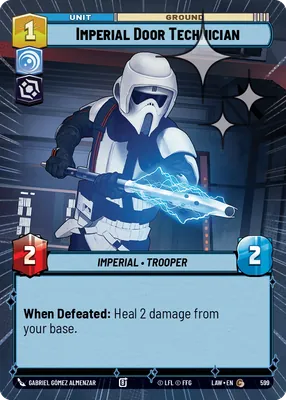 Imperial Door Technician — Hyperspace Foil