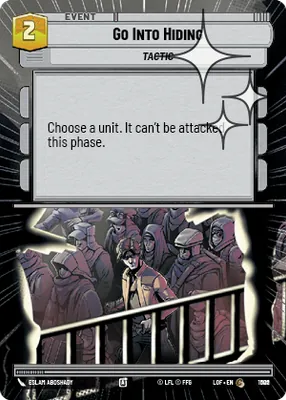 Go Into Hiding — Hyperspace Foil