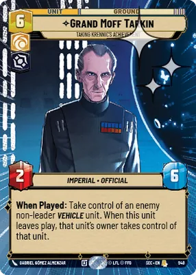 Grand Moff Tarkin — Hyperspace Foil