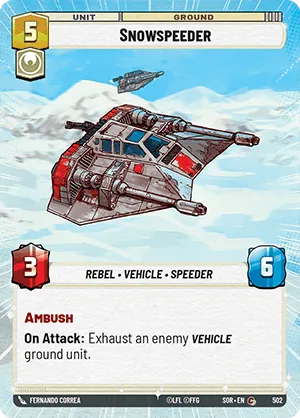 Snowspeeder — Hyperspace