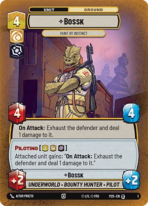 Bossk — SS Participation