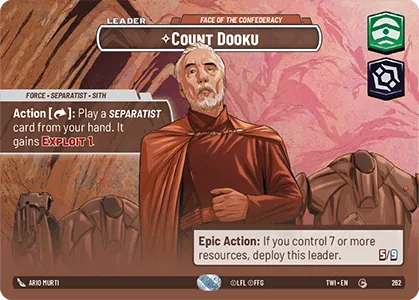 Count Dooku — Showcase
