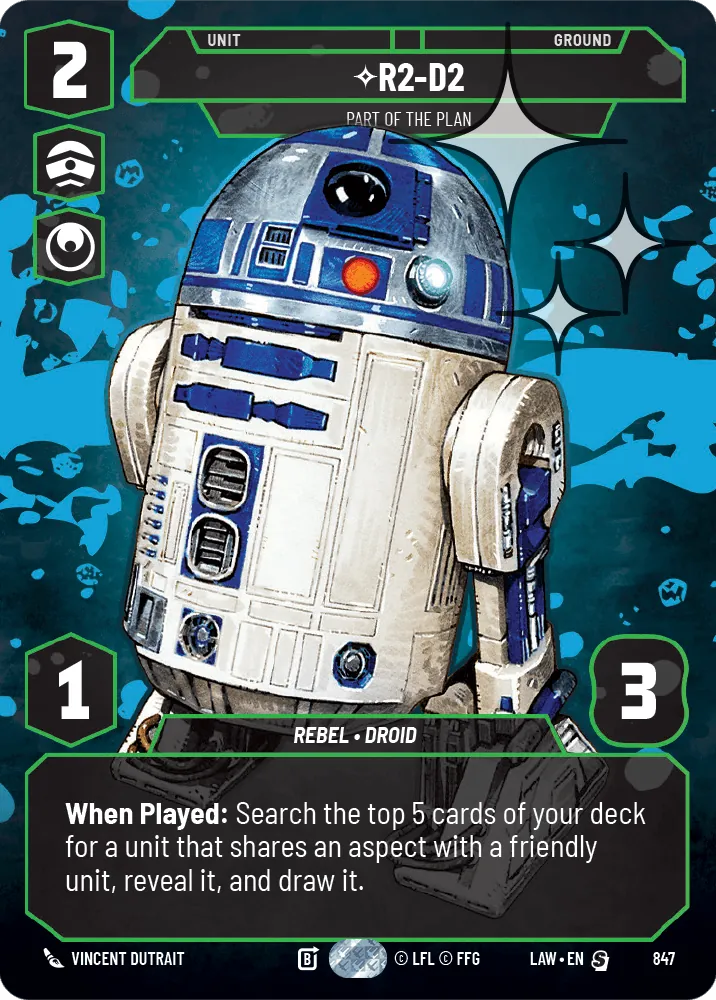 R2-D2 — Foil Prestige