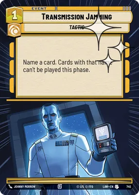 Transmission Jamming — Hyperspace Foil