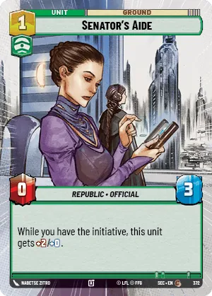 Senator's Aide — Hyperspace
