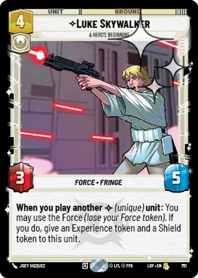 Luke Skywalker — Standard Foil