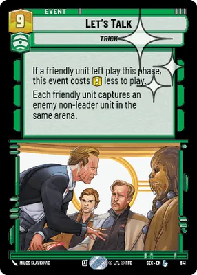 Let's Talk — Standard Foil