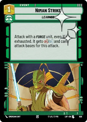 Niman Strike — Standard Foil