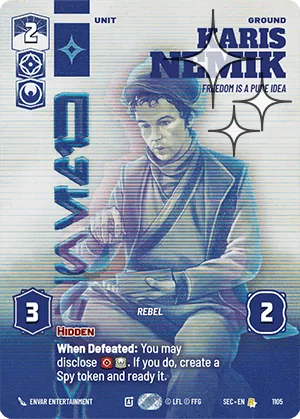 Karis Nemik — Foil Prestige