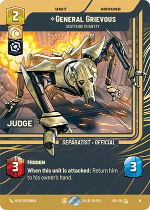 General Grievous — Judge Program
