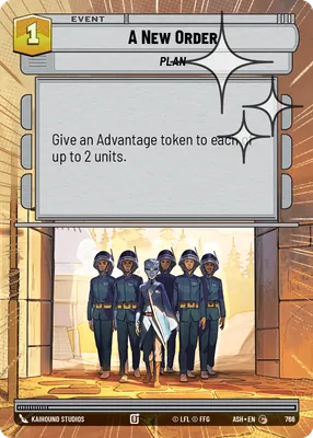 A New Order — Hyperspace Foil