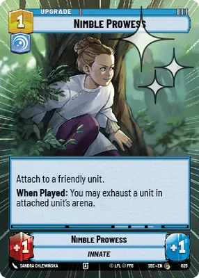 Nimble Prowess — Hyperspace Foil