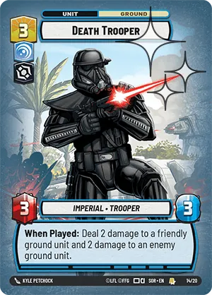 Death Trooper — Weekly Play Foil