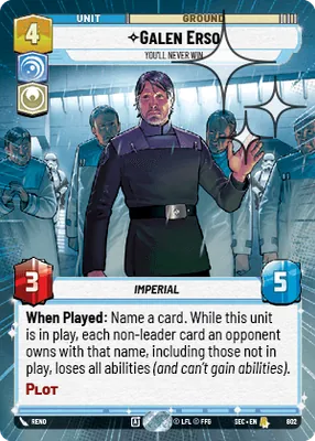 Galen Erso — Hyperspace Foil