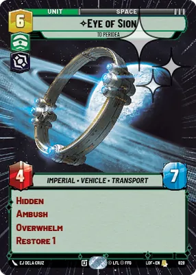 Eye of Sion — Hyperspace Foil