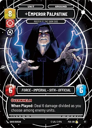 Emperor Palpatine — RQ Participation