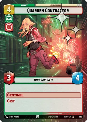 Quarren Contractor — Hyperspace Foil