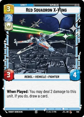Red Squadron X-Wing — Standard Foil