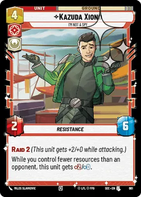 Kazuda Xiono — Standard Foil