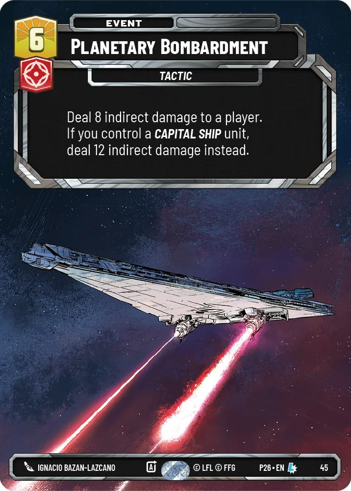 Planetary Bombardment — SQ Prize Wall