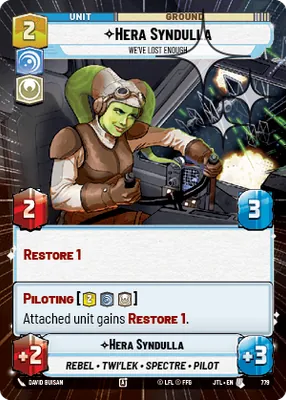 Hera Syndulla — Hyperspace Foil