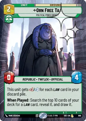 Orn Free Taa — Hyperspace Foil