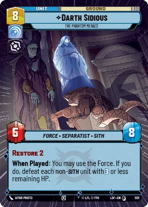 Darth Sidious — Hyperspace