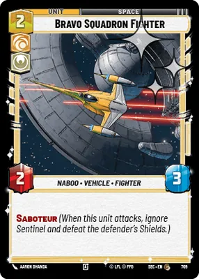 Bravo Squadron Fighter — Standard Foil