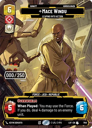 Mace Windu — Serialized Prestige