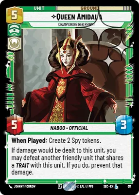 Queen Amidala — Standard Foil