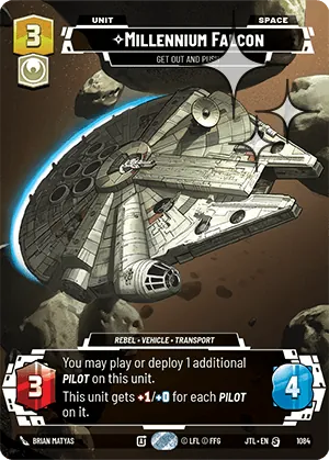 Millennium Falcon — Foil Prestige