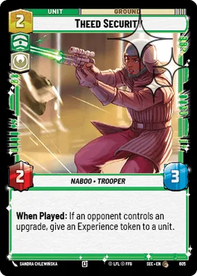 Theed Security — Standard Foil