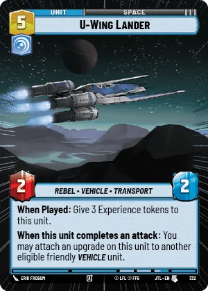 U-Wing Lander — Hyperspace